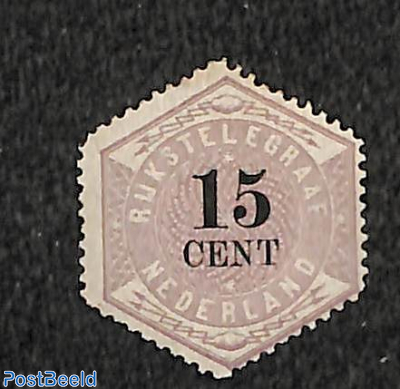 Telegram 15c, Stamp out of set