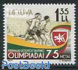 75th anniv. of first National Olympics 1v