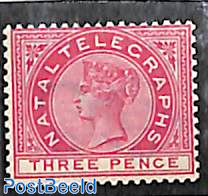 Telegraph 3d, Stamp out of set