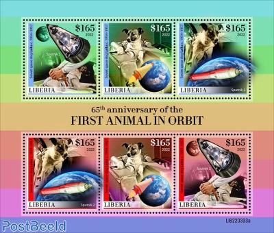 65th anniversary of the first animal in Orbit