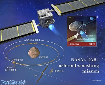 NASA's DART asteroid-smashing mission
