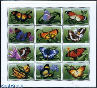 Butterflies 12v m/s (12x20c)