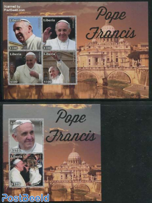 Pope Francis 2 s/s