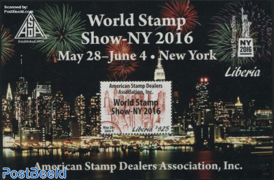 World Stamp Show New York s/s