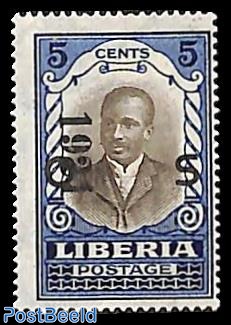 5c, On Service, Stamp out of set