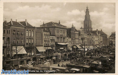 Groningen, Dinsdag drukte op de Vischmarkt