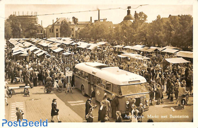 Apeldoorn, Markt met busstation