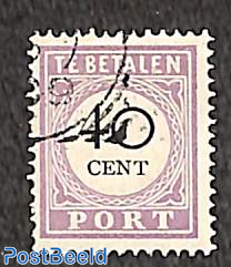 40c, postage due, Stamp out of set