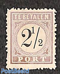 2.5c, type I, Stamp out of set