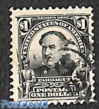 $1, Stamp out of set