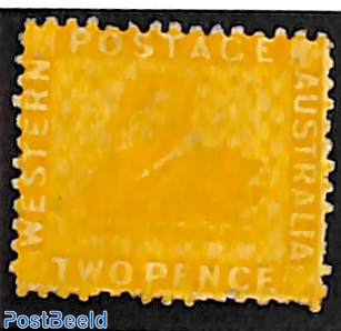 2p, Perf. 12.5, Stamp out of set
