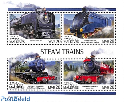 Steam Trains 4v m/s
