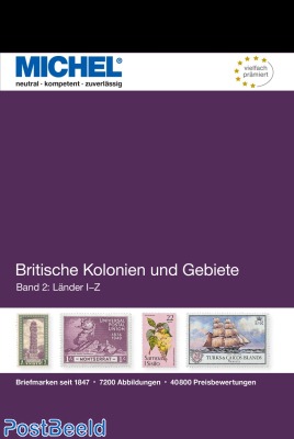 Michel Britisch Colonies Volume 2 I-Z