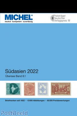 Michel catalog South Asia  8.1 2022