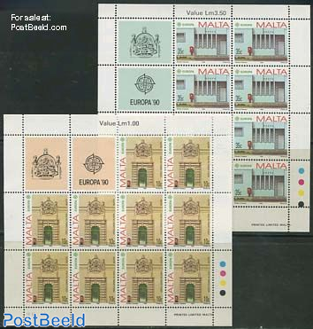 Europa, Post offices 2 m/ss