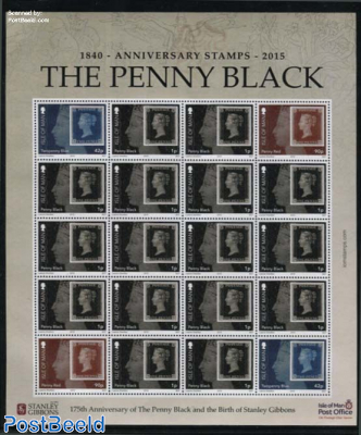Penny Black, Stamp Anniversary m/s