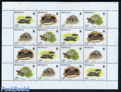 WWF, Turtles minisheet