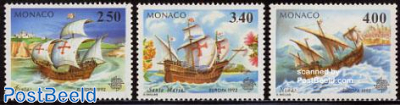 Europa, discovery of America 3v