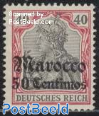50c, German Post, Stamp out of set