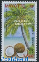 Palmtree, coconut 1v