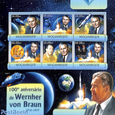 Wernher von Braun 6v m/s