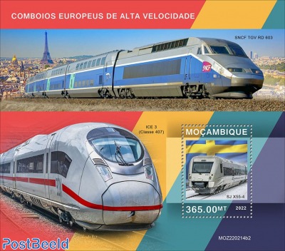 European speed trains (SJ X55-4)