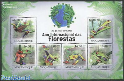 Int. Forest Year, Frogs 6v m/s