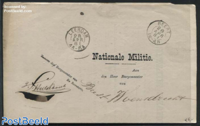 Kleinrond BEEST on official mail