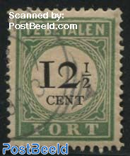 12.5c, Type I, Stamp out of set
