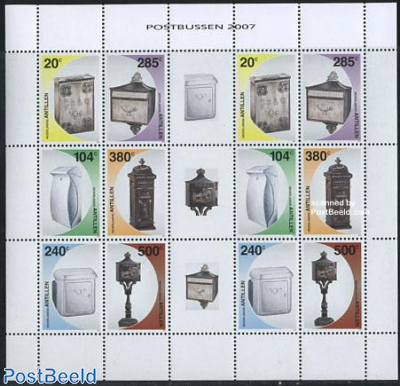 Mailboxes minisheet (with 2 sets)