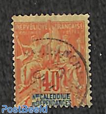 40c, Stamp out of set