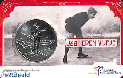 5 Euro, coincard, Jaap Eden