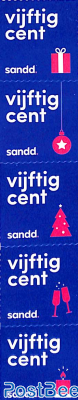 Sandd, Christmas stamps 5v s-a