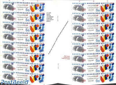 Liberation booklet with seals (not valid for postage)