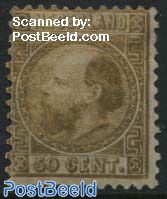 50c, Type I, Perf. 12.75:11.75, Stamp out of set