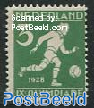 3c, Football, Stamp out of set