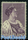 5+4c, Queen Wilhelmina, Stamp out of set