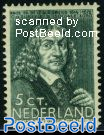 5+3c, F. de la Boe Sylvius, stamp out of set