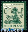 6+4c girl with birds, Stamp out of set