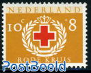 10+8c, Red cross, Stamp out of set