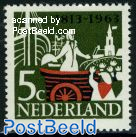 5c, King Willem I, Stamp out of set