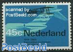 45c, De Havilland DH-9 and DC9, Stamp out of set