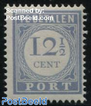12.5c, Perf. 12.5, Type II, Stamp out of set