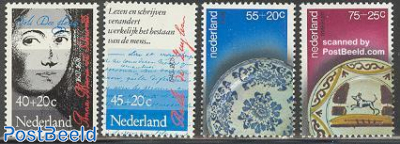 Summer stamps, welfare 4v