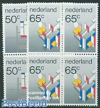 De Stijl 2v blocks of 4 [+]