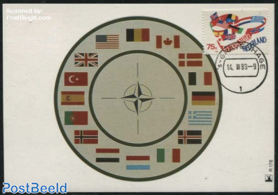 40 Years NATO, Maximum card Mill set R176