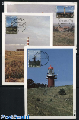 Lighthouses 3v, Maximum cards Molenreeks R323/25