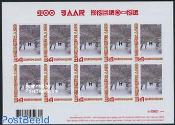 Personal christmas stamp m/s (with 10 stamps