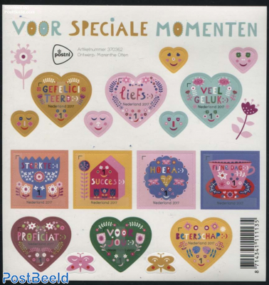 Stamps for special moments 10v m/s