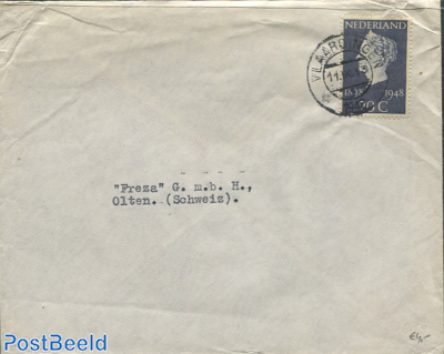 Envelope with NVPH no. 505